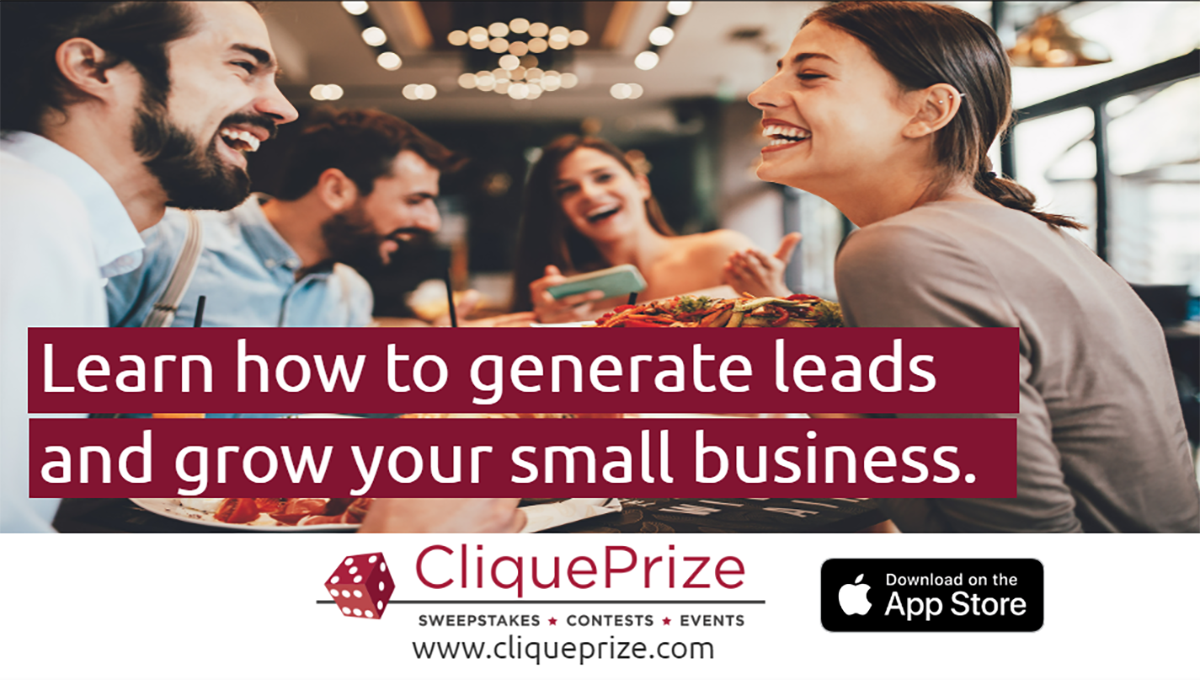 CliquePrize - Small Business Lead Generation, Sweepstakes, Contests, Events, Raffles & Instant Win giveaway promotions